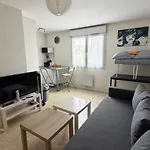 20m2 Stationnement Gratuit Wifi 4 Rue Proudhon شقة *