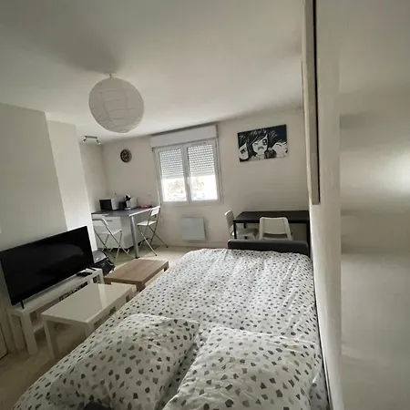 Apartament 20m2 Stationnement Gratuit Wifi 4 Rue Proudhon