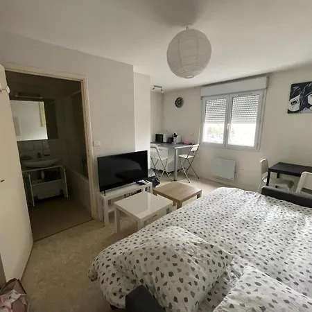 شقة 20m2 Stationnement Gratuit Wifi 4 Rue Proudhon *