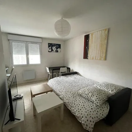 Apartament 20m2 Stationnement Gratuit Wifi 4 Rue Proudhon
