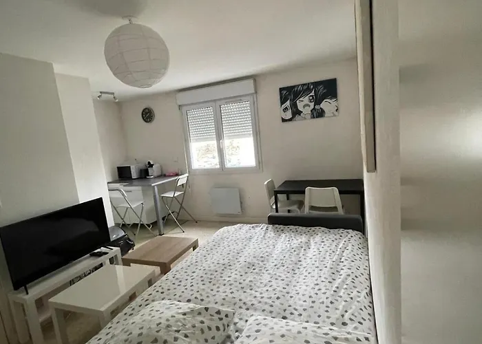 Lejlighed 20m2 Stationnement Gratuit Wifi 4 Rue Proudhon